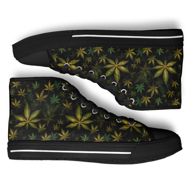 Chokefish™ Urban Peak Retro High Tops-Canabis-027-2